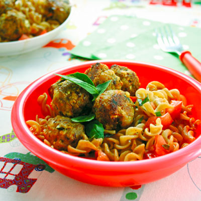 Lamb and feta meatballs