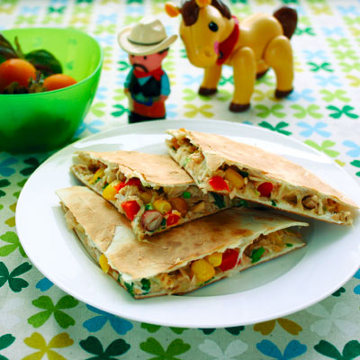 quesadilla Tuna quesadillas