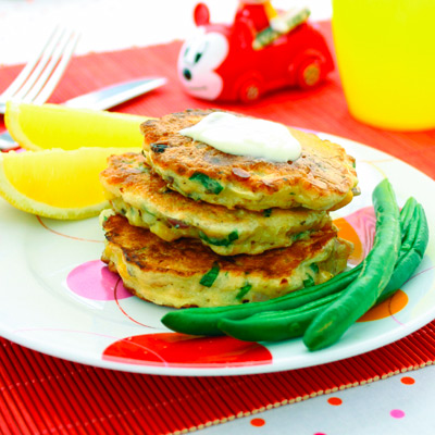 Salmon Pikelets