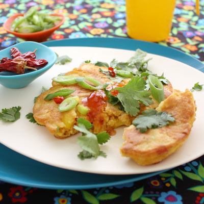 Cucur- urdang - Malaysian food for kids.