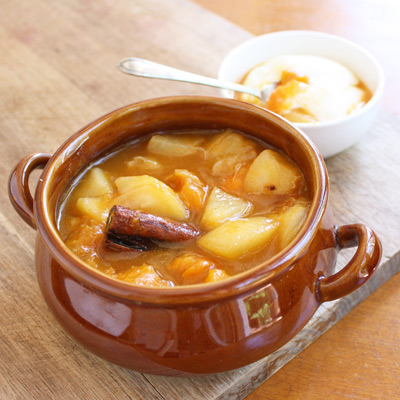 vegie smugglers peach and apricot compote