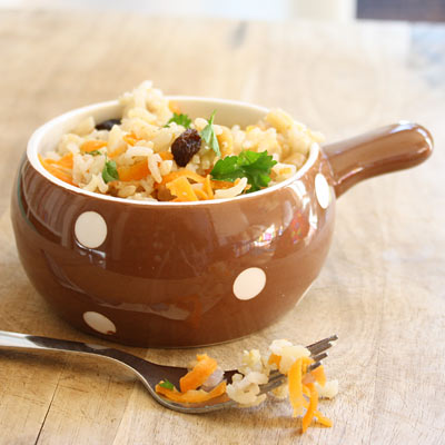 vegie smugglers cauliflower and cashew pilaf