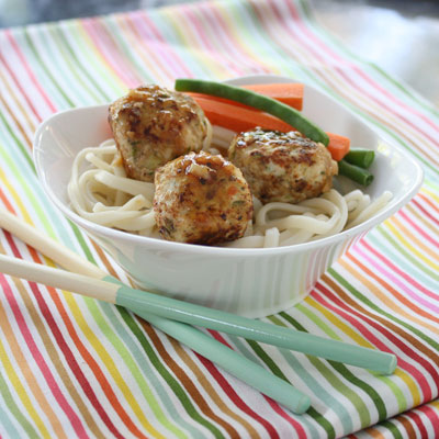 thai chicken meatballs