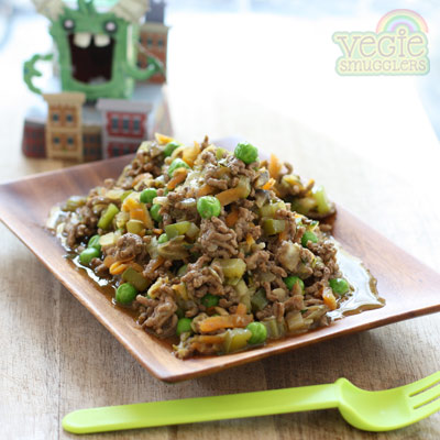 Beef savoury mince. Good alone, with rice on on baked potatoes.