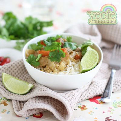 Slow cooker chicken satay