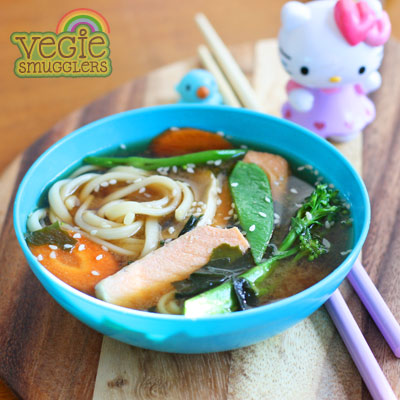 Use the basic broth and add whatever suits your family.