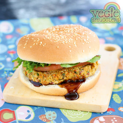 Mix, shape & bake these felafel patties