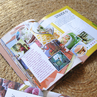 Then it's the serious business of DINNER, since that happens tediously often...