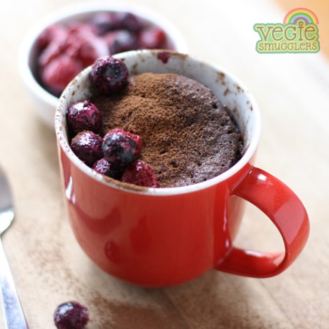 A few berries on top will make you feel more virtuous.