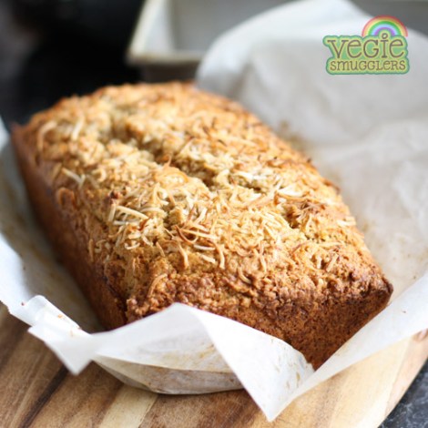 Vegie Smugglers banana and coconut cake