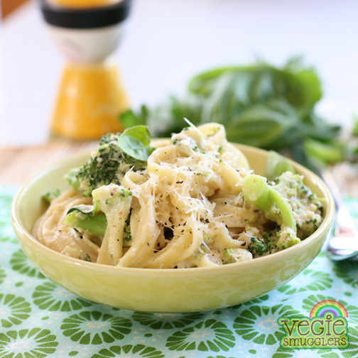 Herbs and capers 'adult' this dish up to schmancy levels.